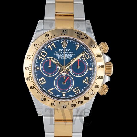 rolex cosmograph daytona blue arabic